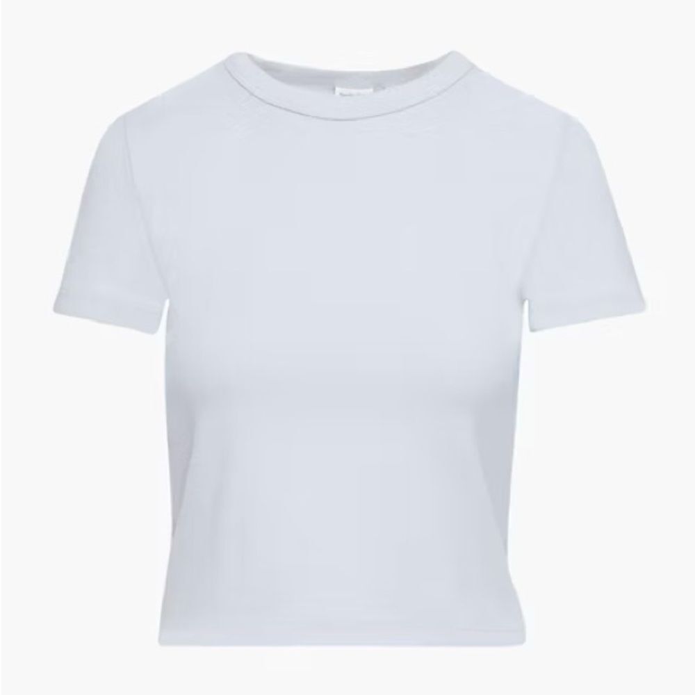 Sunday Best Dusk Blue Little Ribbed Tee